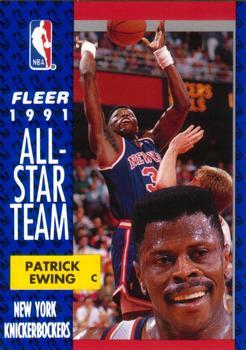 1991-92 Fleer - 3D Acrylic #215 Patrick Ewing Front