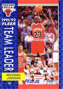 1991-92 Fleer - 3D Acrylic #375 Michael Jordan Front