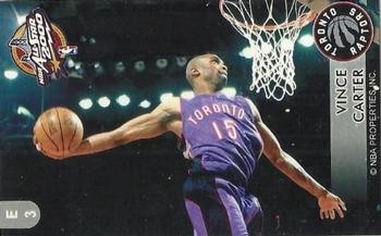 2000 Dunkin Bubblegum NBA All-Stars #E3 Vince Carter Front