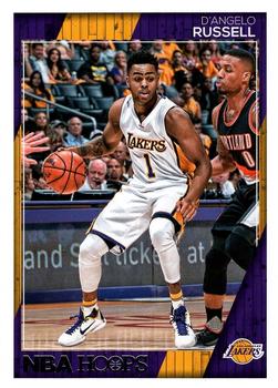 2016-17 Hoops #70 D'Angelo Russell Front