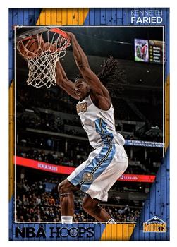 2016-17 Hoops #92 Kenneth Faried Front