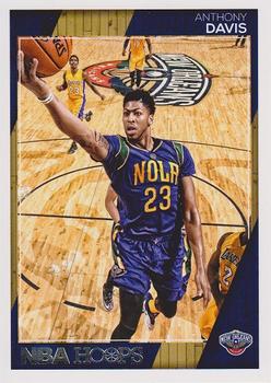 2016-17 Hoops #100 Anthony Davis Front