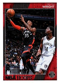 2016-17 Hoops #229 Delon Wright Front