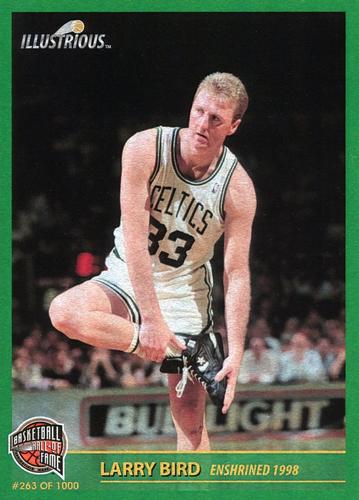2005 Illustrious Hall of Fame Boston Celtics #NNO Larry Bird Front