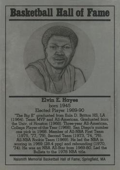 1986-02 Basketball Hall of Fame Metallic #NNO Elvin Hayes Front