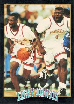 1991 Smokey's Sportscards Larry Johnson #4 Undefeated Season Front