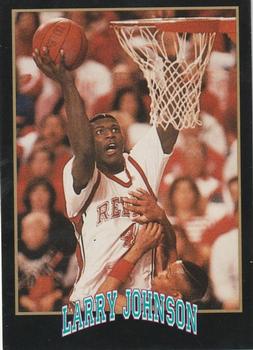 1991 Smokey's Sportscards Larry Johnson #6 1990 NCAA Player of the Year Front