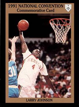 1991 Smokey's Sportscards Larry Johnson #NNO Larry Johnson Front