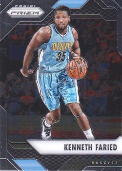 2016-17 Panini Prizm #172 Kenneth Faried Front