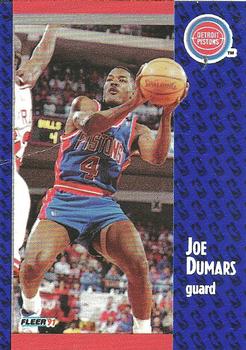 1991-92 Fleer Wheaties #15 Joe Dumars Front