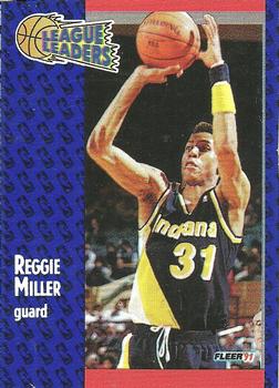 1991-92 Fleer Wheaties #50 Reggie Miller Front