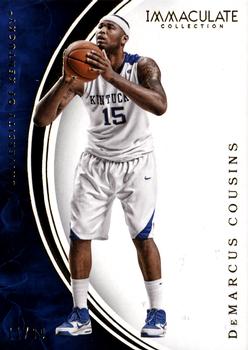 2016-17 Panini Immaculate Collection Collegiate #10 Demarcus Cousins Front