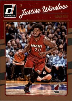 2016-17 Donruss #39 Justise Winslow Front