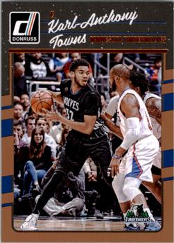 2016-17 Donruss #128 Karl-Anthony Towns Front