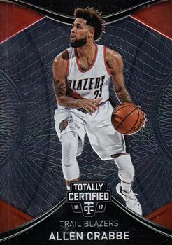2016-17 Panini Totally Certified #10 Allen Crabbe Front