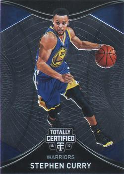 2016-17 Panini Totally Certified #14 Stephen Curry Front