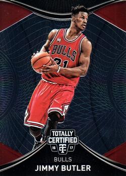 2016-17 Panini Totally Certified #15 Jimmy Butler Front