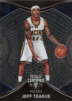 2016-17 Panini Totally Certified #17 Jeff Teague Front