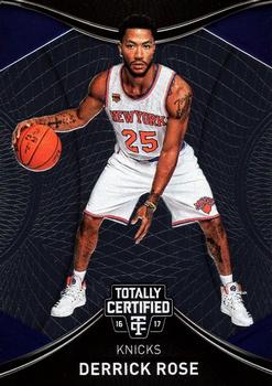 2016-17 Panini Totally Certified #39 Derrick Rose Front