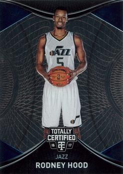 2016-17 Panini Totally Certified #52 Rodney Hood Front