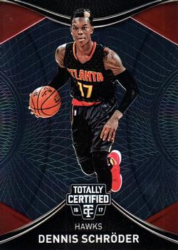 2016-17 Panini Totally Certified #57 Dennis Schroder Front