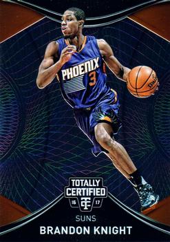 2016-17 Panini Totally Certified #63 Brandon Knight Front