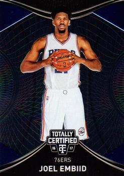 2016-17 Panini Totally Certified #73 Joel Embiid Front