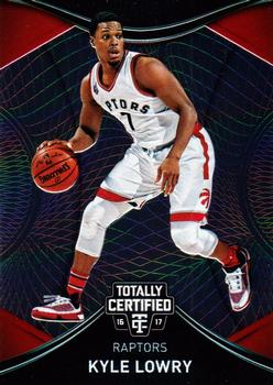 2016-17 Panini Totally Certified #82 Kyle Lowry Front