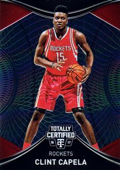 2016-17 Panini Totally Certified #90 Clint Capela Front