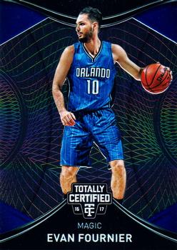 2016-17 Panini Totally Certified #92 Evan Fournier Front