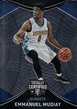 2016-17 Panini Totally Certified #93 Emmanuel Mudiay Front