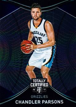 2016-17 Panini Totally Certified #97 Chandler Parsons Front