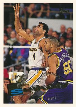 1995-96 Topps Safeway Golden State Warriors #GS10 Rony Seikaly Front
