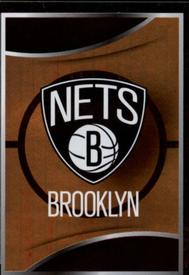 2015-16 Panini NBA Stickers #27 Brooklyn Nets Team Logo Front