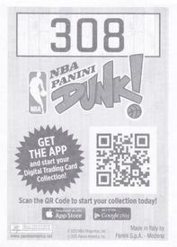 2015-16 Panini NBA Stickers #308 Damian Lillard Back