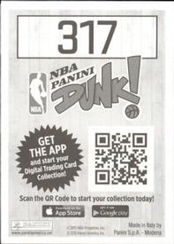 2015-16 Panini NBA Stickers #317 Noah Vonleh Back