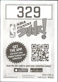 2015-16 Panini NBA Stickers #329 Trey Burke Back