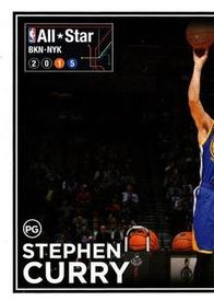 2015-16 Panini NBA Stickers #412 Stephen Curry Front