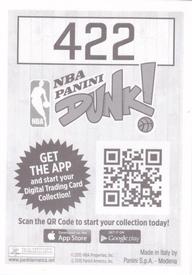 2015-16 Panini NBA Stickers #422 Damian Lillard Back