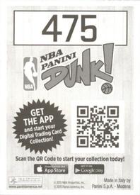 2015-16 Panini NBA Stickers #475 Kobe Bryant Back