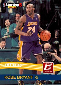 2010-11 Donruss - Starting 5 #KB Kobe Bryant Front
