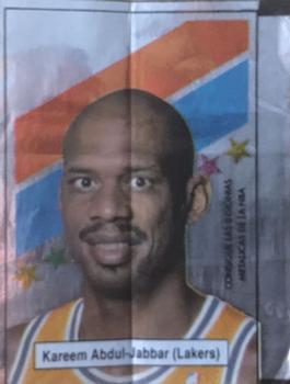 1989 Chicle NBA Foil Gum Wrappers #NNO Kareem Abdul-Jabbar Front