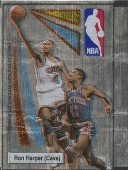 1989 Chicle NBA Foil Gum Wrappers #NNO Ron Harper Front