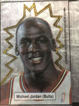 1989 Chicle NBA Foil Gum Wrappers #NNO Michael Jordan Front