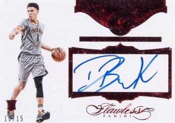 2015-16 Panini Flawless - Super Signatures Ruby #SS-DB Devin Booker Front
