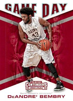 2016 Panini Contenders Draft Picks - Game Day #18 DeAndre' Bembry Front