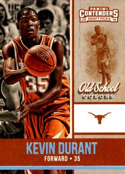 2016 Panini Contenders Draft Picks - Old School Colors #13 Kevin Durant Front