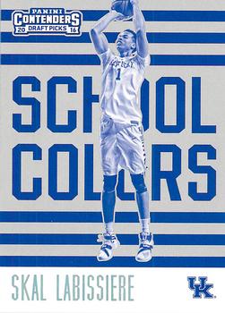 2016 Panini Contenders Draft Picks - School Colors #10 Skal Labissiere Front