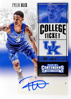 2016 Panini Contenders Draft Picks - College Ticket Autographs #113 Tyler Ulis Front
