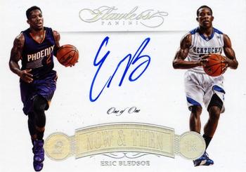 2015-16 Panini Flawless - Now and Then Signatures Platinum #NT-EB Eric Bledsoe Front